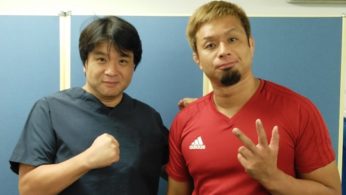 新日本プロレスの吉橋伸雄選手が久々に来院されましたのアイキャッチ画像